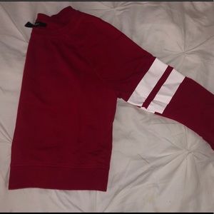Forever 21 red long sleeve shirt